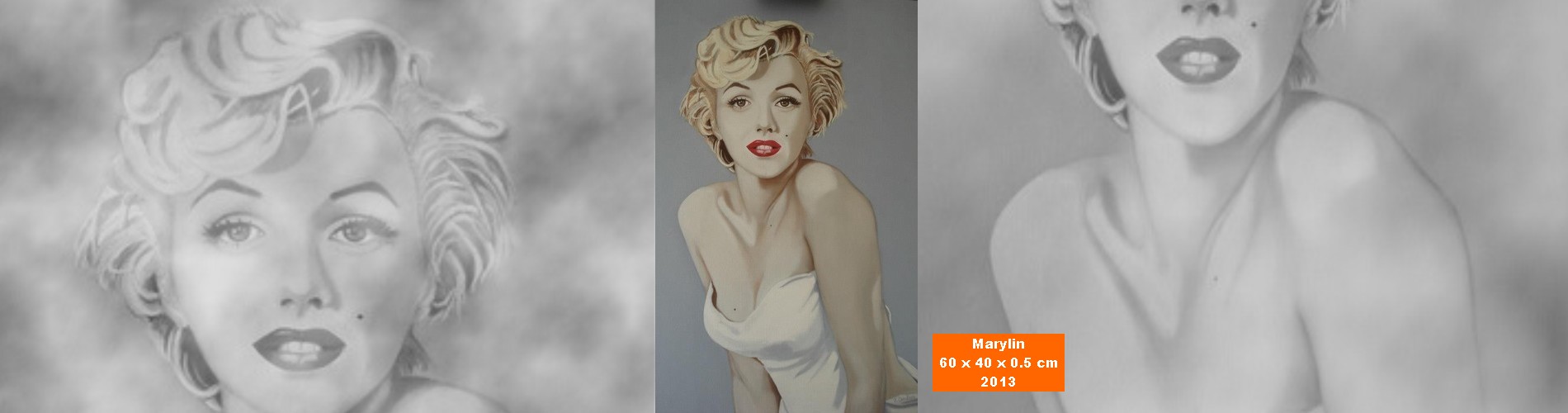 Marylin toile Juan Cordon